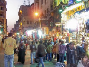 Cairo - people in old market